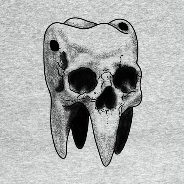 tooth skull by Moto-MotoMolina